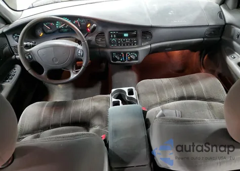 2002 Buick Century Custom из США, поврежденный, VIN 2G4WS52J621248408